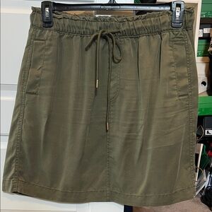 Olive Green Women's Skirt